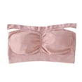 thumbnail image 5 of Tube Tops Womens Padded Bandeau Bra Wire Free Strapless Convertible Bralettes Basic Layer Tube Top Bra Sports Bra, 5 of 5