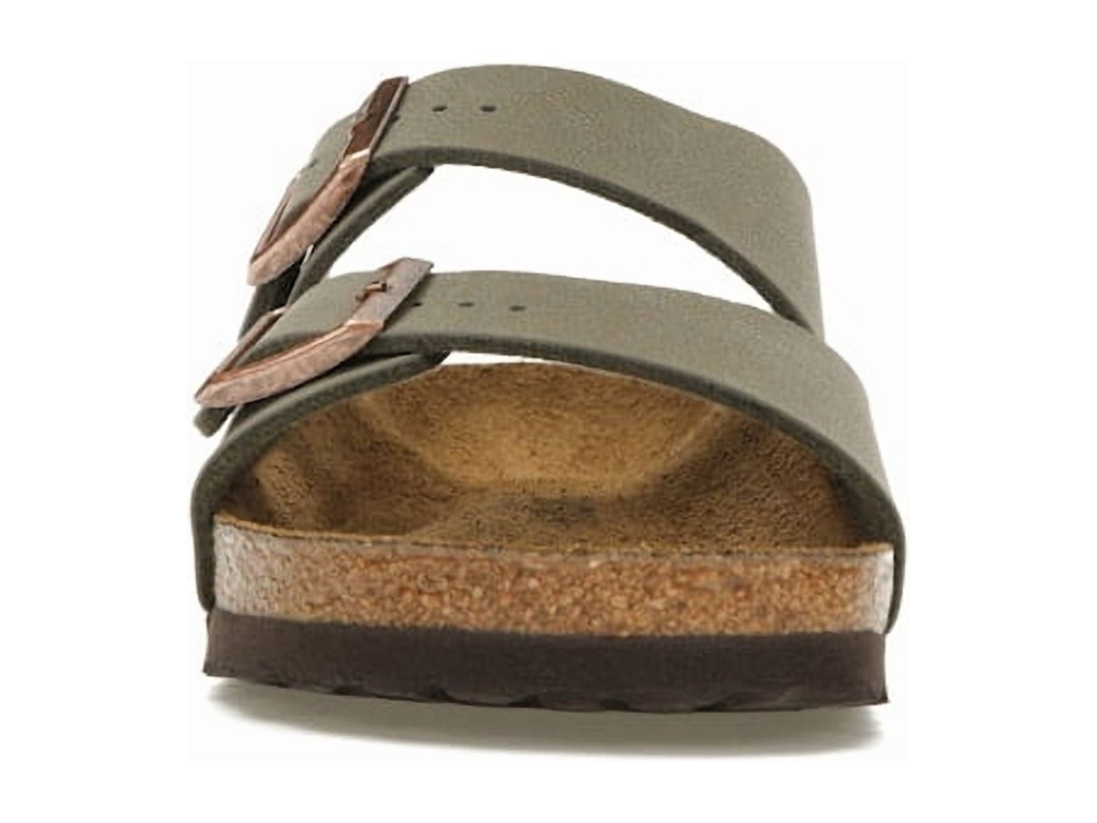 Birkenstock Men's Arizona Birkibuc Stone Sandals, from StockX