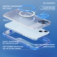 thumbnail image 4 of Ancove for iPhone 15 Plus/i15+ Waterproof Case with Built-in Screen Protector,[Compatible with Mag Safe],[IP68 Underwater Dustproof] Magnetic Shockproof Full Body Protective Case Cover,Blue, 4 of 11