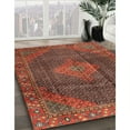 thumbnail image 3 of Ahgly Company Machine Washable Indoor Square Traditional Rust Pink Area Rugs, 8' Square, 3 of 7
