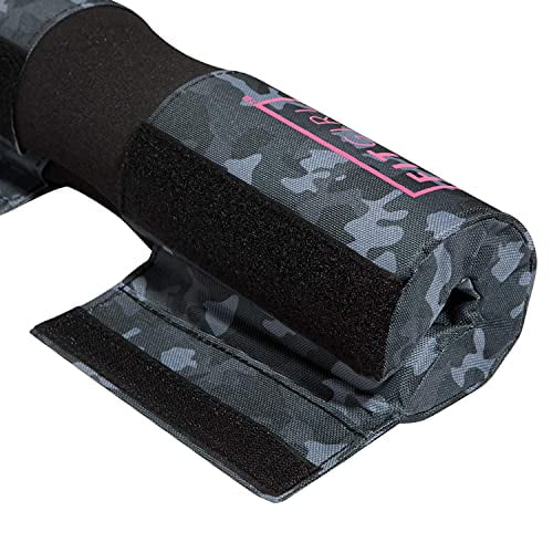 Thick Cushion for Comfortable Squats Lunges Glute Bridges FITGIRL Squat Pad and Hip Thrust Pad for Leg Day Works with Olympic Bar and Smith Machine Barbell Pad Stays in Place Secure 