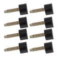 thumbnail image 4 of Heel Tip, 24pcs High Heel Replacement Tips 6 Size 8 to 13mm Non Slip Shoes Repair Heel Dowels Protector Womens Shoes Heel Repair Caps Dowels Repair Tips Pin Kit, 4 of 7