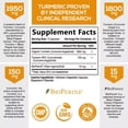 Turmeric Curcumin Highest Potency 95 1950mg with Bioperine Black