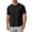 #5-Black, variant on Men's Short Sleeve T Shirt Solid Color Athletic Running Gym Training Top Breathable Moisture Wicking Casual Sportswear Purple XXXXXL Gifts for Father