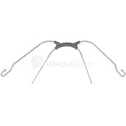 Morelli Ortodontia - Medium Hard Facebow Extraoral Arch - Allowing To Obtain Dental Or Orthopedic Forces -  1.8 mm / 1.15 mm