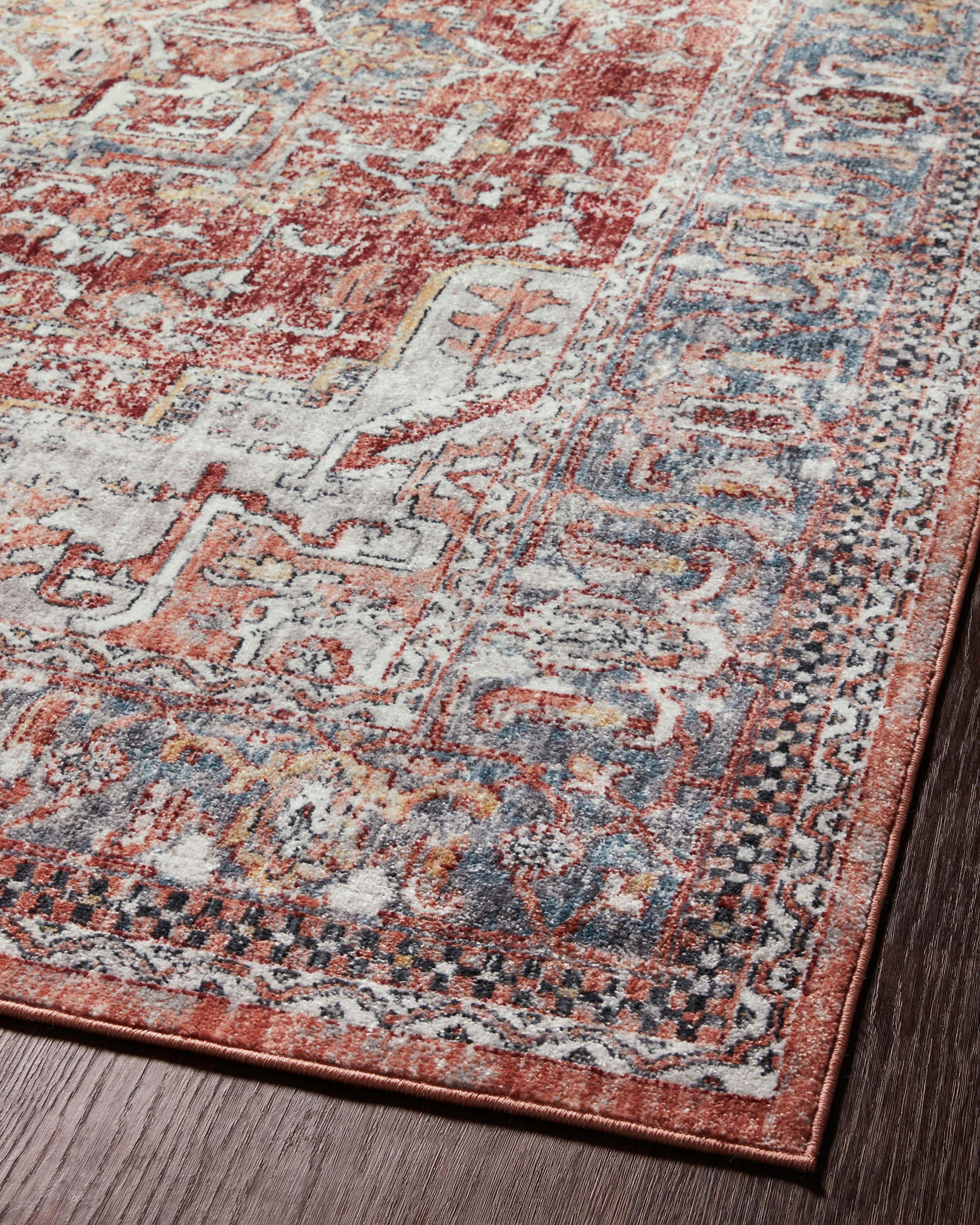 CSN-01 Rust / Multi - 5-3" x 7-9"
