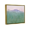 thumbnail image 3 of Wheat Field Pastel Mountain Peak Landscape Photograph Metallic Gold Framed Art Print Wall Art, 3 of 6