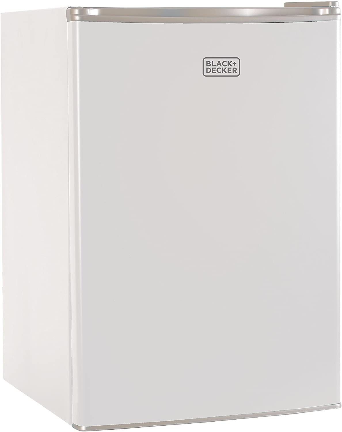Black Decker Bcrk25w Compact Refrigerator Energy Star Single Door Mini Fridge With Freezer 2 5 Cubic Ft White Walmart Com Walmart Com