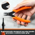 thumbnail image 5 of LEONTOOL Mini Bead Crimping Pliers 5 Inches Bead Crimper Tools 2 Notches for Jewelry Making Jewelry Crimping Tool Bead Crimping Tool for 2mm & 3mm Beads and Micro Tubes Wire Craft DIY Projects, 5 of 7