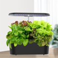 thumbnail image 4 of Jardín interior con luz de cultivo LED, sistema de cultivo hidropónico de 12 cápsulas, jardín de hierbas interior mejorado con luz de cultivo, kit de germinación de plantas con bomba silenci, 4 of 5