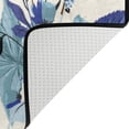 thumbnail image 5 of SKYSONIC 36x24in Blue Maple Leaves Area Rug, Plant Forest Non-Slip Floor Carpet for Indoor Living Dining Room Bedroom, 5 of 7