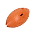 thumbnail image 1 of TIELUTT Interactive Dog Toy Bal.l Chewable Leak Proof Rugby Bal.l for Self Entertainment & Boredom Dog Pads Extra Large 100 Count Dog Chew Rope Dog for Large Dogs Dog Large Breed Agree, 1 of 3