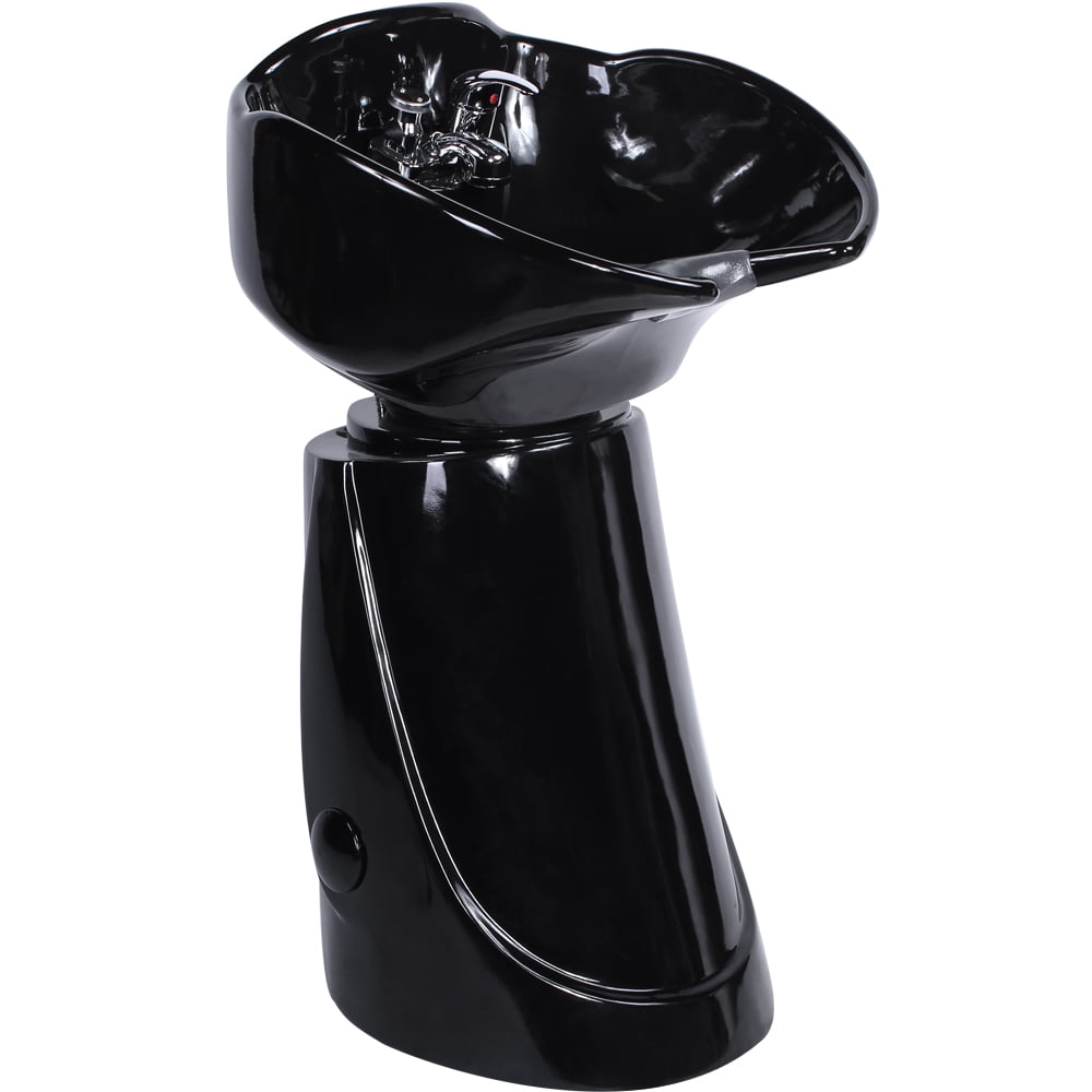 Salon Beauty Equipment White Free Standing Shampoo Bowl Unit SU83BLK