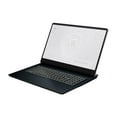 thumbnail image 3 of MSI WE76 11UK Workstation Laptop (Intel i7-11800H 8-Core, 64GB RAM, 1TB PCIe SSD, 17.3" Full HD (1920x1080), NVIDIA Quadro RTX A3000, Fingerprint, Wifi, Bluetooth, Webcam, 1xHDMI, Win 10 Pro), 3 of 6
