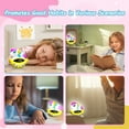 thumbnail image 3 of Kids Alarm Clock with Sunrise Simulation, Sleep Training Alarm Clock for Kids Bedroom, Night Light & White Noise, Digital LCD Unicorn, 3 of 6
