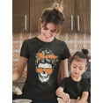 thumbnail image 4 of Funny Halloween Tee Women Skeleton Graphic Short Sleeve Tops Women T-Shirt XX-Large Black, 4 of 6