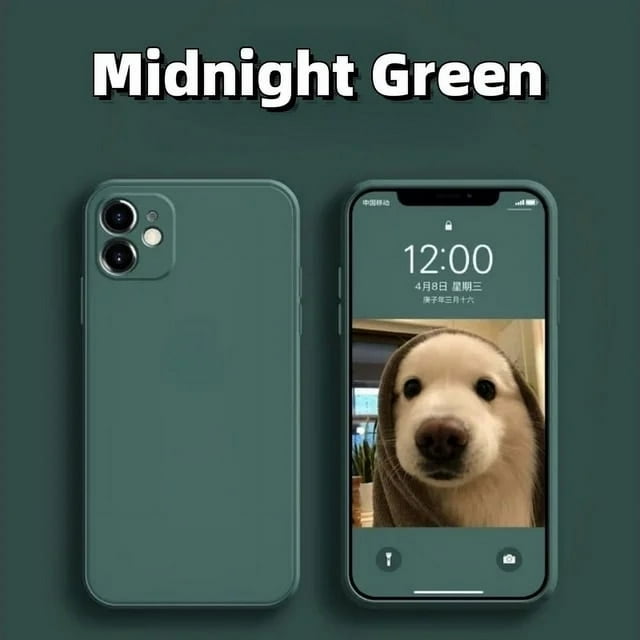 TPU Mobile Phone Case for iPhone 12 Mini Case iPhone 7 Plus 8 6 XS XR 13 Frosted Soft Straight Edge Cover iphone 11 Pro Max LXY