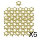 thumbnail image 1 of 5x50 Uds. Cuentas de dijes de corona para hacer joyas, collares, pendientes dorados 6 piezas, 1 of 7