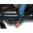 thumbnail image 4 of N-Fab Textured Black Cab Length Podium Steps Fit 2019-2024 Chevrolet Silverado/GMC Sierra 1500, 2020-2021 2500 / 3500 (Next Generation) Crew Cab All Beds, SRW/DRW Gas/Diesel Clearance, 4 of 23
