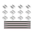 thumbnail image 2 of Conectores de 12 piezas con 4 accesorios de cables de extensión de 15 cm de cable para 4 pines 0.39 pulgadas de luz Asamblea simple multifuncional, 2 of 8