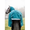 thumbnail image 4 of Amigo Bravo 12 Plus Turnout Blanket (100g Medium-Lite, 0g Hood, Disc Front), Navy (Gold/Red Trim), Size: 69, 4 of 5