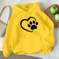thumbnail image 5 of HAiming Kids Pullover Sweatshirts Printed Long Sleeve Hooded Loose Casual Shirts Fall Winter Workout Tops with Pockets, 5 of 7