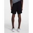 thumbnail image 3 of Athletic Works Men's and Big Men's Ponte Knit Shorts, Sizes XS-5XL, 3 of 5