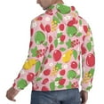 thumbnail image 3 of Hoodies for Men - Cute Berry Flower Fruit Long Sleeve Comfrt Men'S Fashion Hoodies & Sweatshirts, Sweatshirts for Men Hoodies Pullover Clothing Clothes with Pouch, 3 of 7