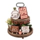thumbnail image 2 of Bandeja De Madera Decorativa Para Café, Ideal Para Eventos Y Fiestas., 2 of 8