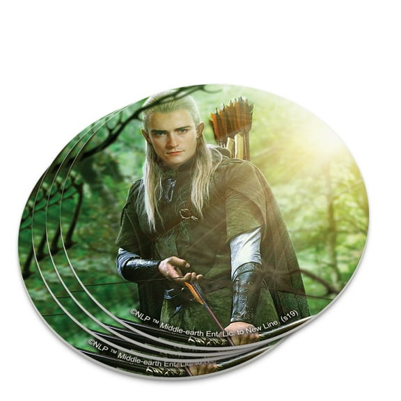 The Lord of the Rings Legolas Character Novelty Coaster Set