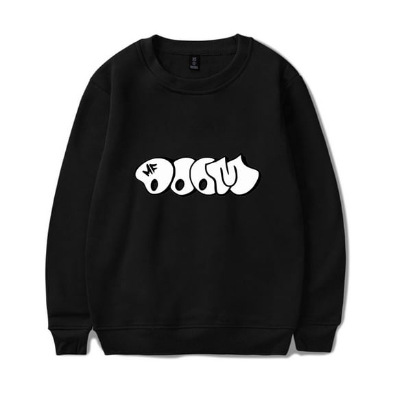 R.I.P MF DOOM White pattern Sweatshirt Long-Sleeved Man/Woman Pullover