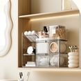 thumbnail image 6 of Makeup Organizer for Vanity, Plastic Adjustable Drawer Storage Box with Dividers for Cosmetics Jewelry, Home Bathroom Organizer, 6 of 6