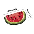 thumbnail image 3 of BSMAT Semicircle Fruit Mat, 16" x 24 " Cute Absorbent Anti-Slip Shower Mat, Summer Welcome Mat for Bathroom Doorway Kitchen Bedroom Bathtub Rug, 3 of 6