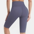thumbnail image 4 of cfhntfmh Body Shaper Shorts for Women High Waisted Yoga Shorts Lifting Butt Shapewear Seamless Sports Shorts, 4 of 7