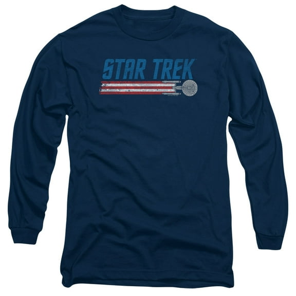 Star Trek - Americana Enterprise - Long Sleeve Shirt - X-Large