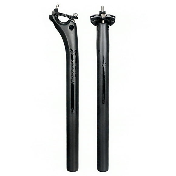 Tige de Selle de Vélo Légère en Fibre de Carbone Tube de Selle Réglable pour Vélo de Route Montagne