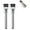 A, variant on LEBONYARD 3 Pcs Flat Base Foundation Makeup Brush, for Liquid, Cream & Powder Foundation