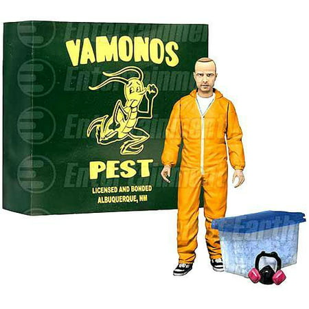 Breaking Bad Jesse Pinkman Exclusive 6 Action Figure [Orange Hazmat Suit]