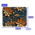 thumbnail image 4 of Mouse Pad SVART de Superficie Suave, base antideslizante, con diseño orginal de Flores 3D, Diseño2, 22*18 cm, 4 of 4