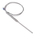 thumbnail image 2 of K Type Thermocouple Probe Temperature Sensor Detector Gauge 304 Stainless Steel M8 Thread 2meter, 2 of 5