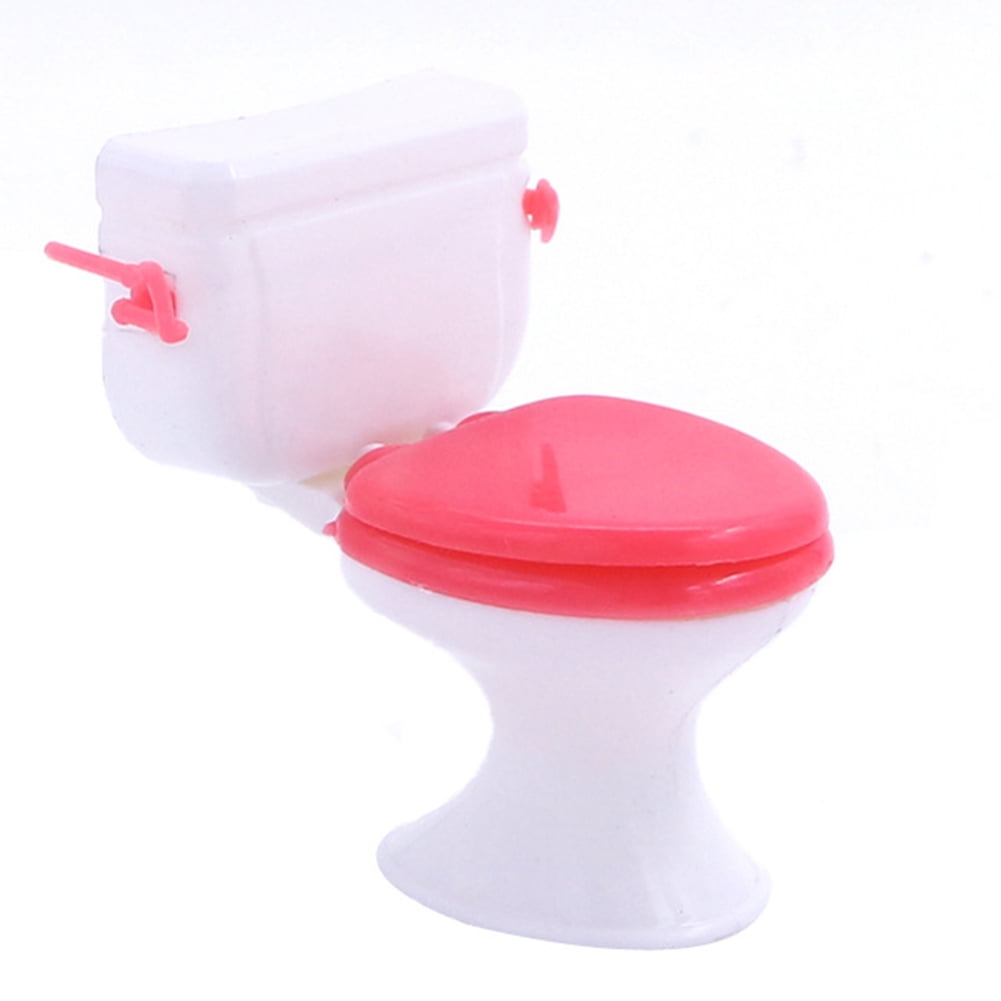 Model Simulation Closestool Miniature Toilet Doll Accessories