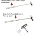 thumbnail image 4 of RAINBOW Herramientas de reparación de relojes Watchmakers Hammer- 1pc Metal Mini Mallet Nail Hammer para reparación de herramientas manuales Uso en el hogar/Reloj Herramientas de martillos pequeños. esquí esquí Gafas de esquí, 4 of 5