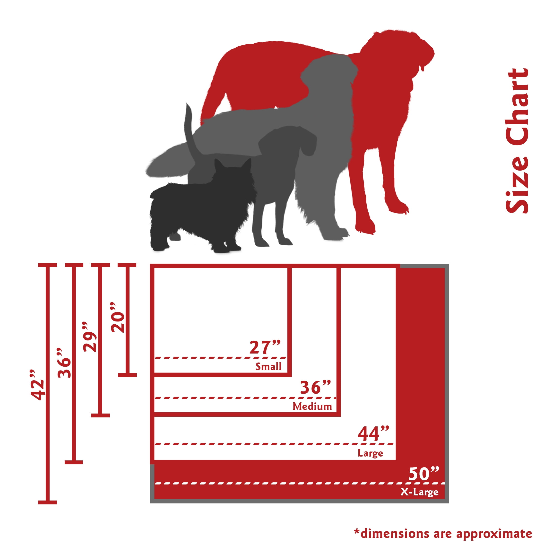 Majestic Pet | Athens Rectangle Pet Bed For Dogs, Removable Cover, Gray, Extra Large