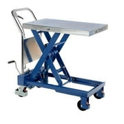 VESTIL CART-1000-TS Single Hydraulic Scissor Cart, 1000 lb. Cap, 19-3/4"W, 32"L
