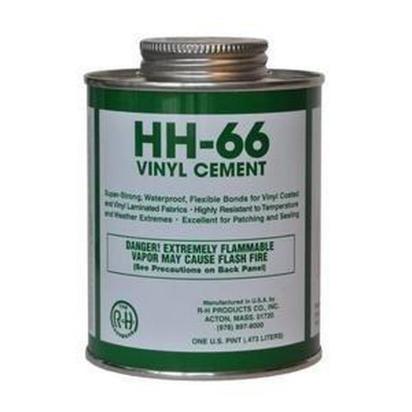HH-66 PVC Vinyl Cement with Brush 16 Ounce by HH-66 PVC Vinyl Cement (1)