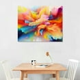 thumbnail image 2 of JEUXUS  Canvas Wall Art Abstract - Color Clouds - Artwork for Living Room Large Framed, 2 of 4
