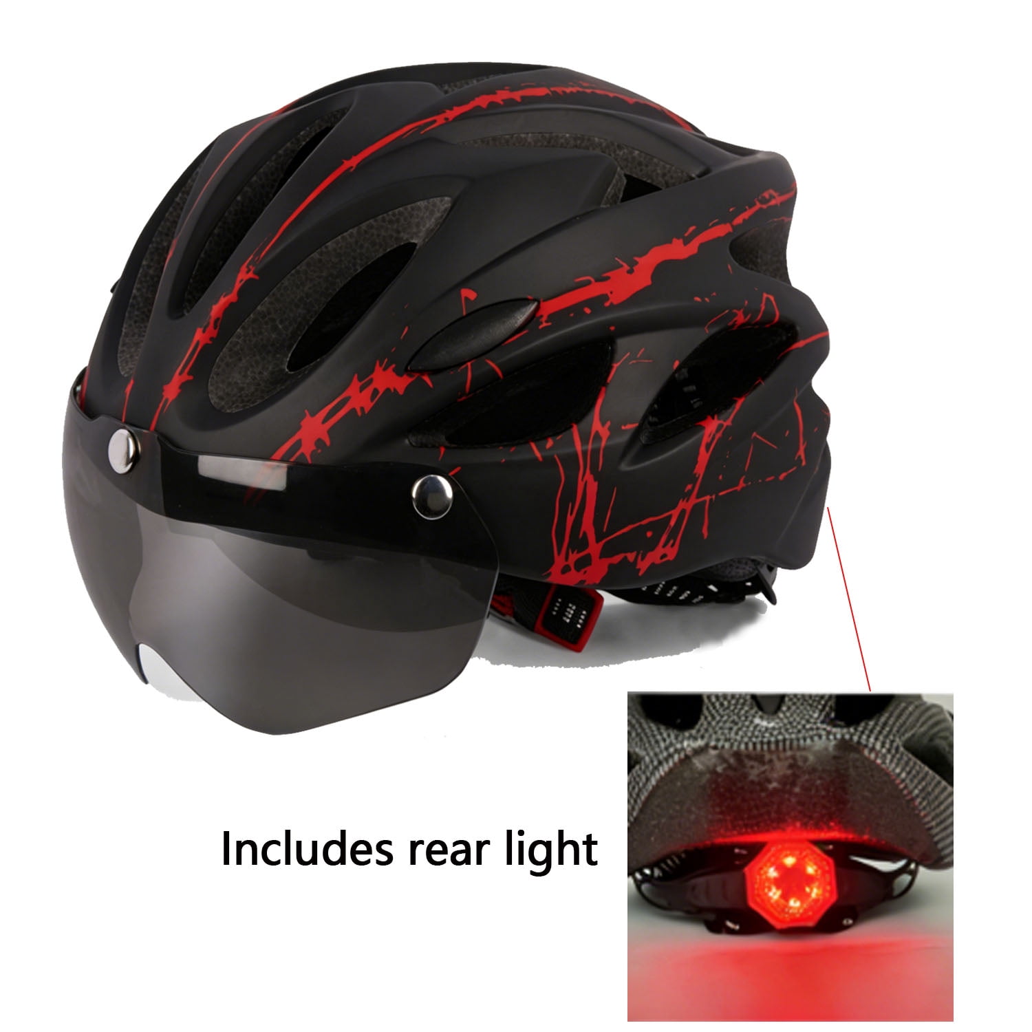 Mirov  Adult Bike Helmet - Lightweight Unisex Cycling Helmet, Ventilated Design for Road Bikes/Mountain Bikes/E-Bikes