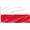 2X3, variant on Poland Flag 4X6 FT, Outdoor Polyester Flags, Double Stitched Polish National Flags with Brass Grommets and Stronger Header. (4X6)