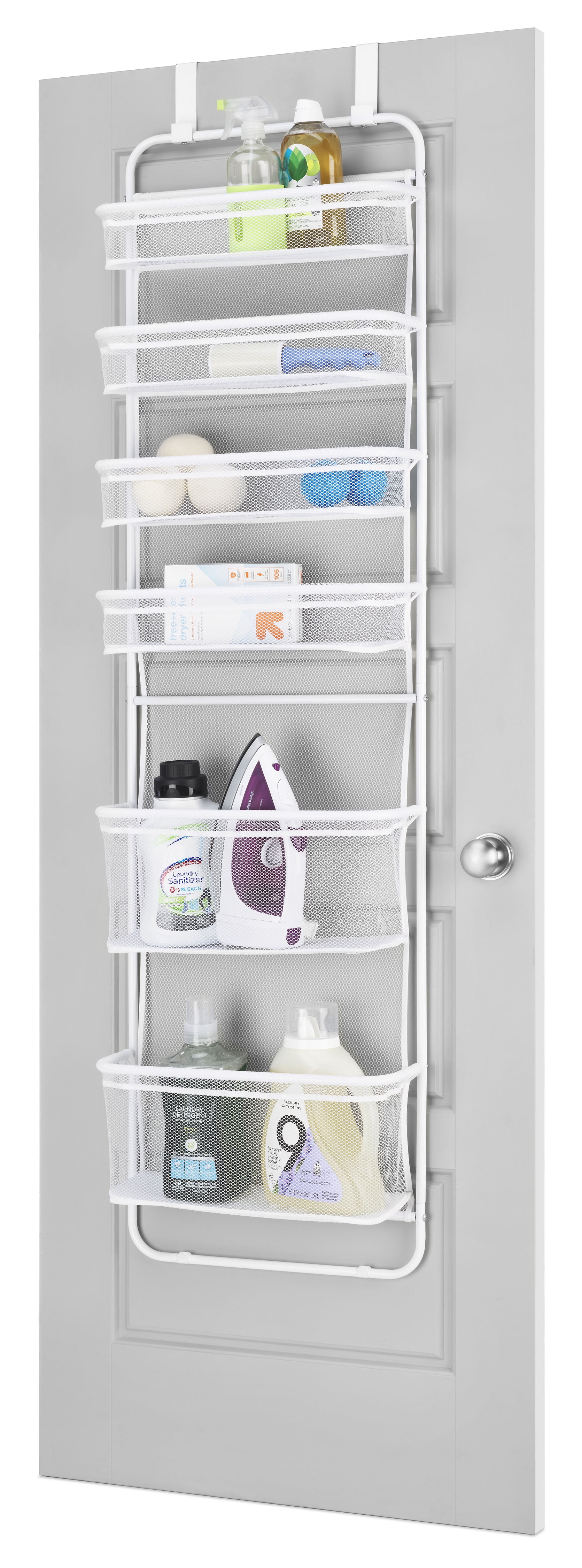 Whitmor 6 Shelf Over-the-Door Organizer - White