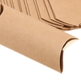 thumbnail image 2 of Cajas de Almohadas de Dulces de de Papel Kraft Cajas de Paquete de Favores de Bodas de 50, 2 of 7